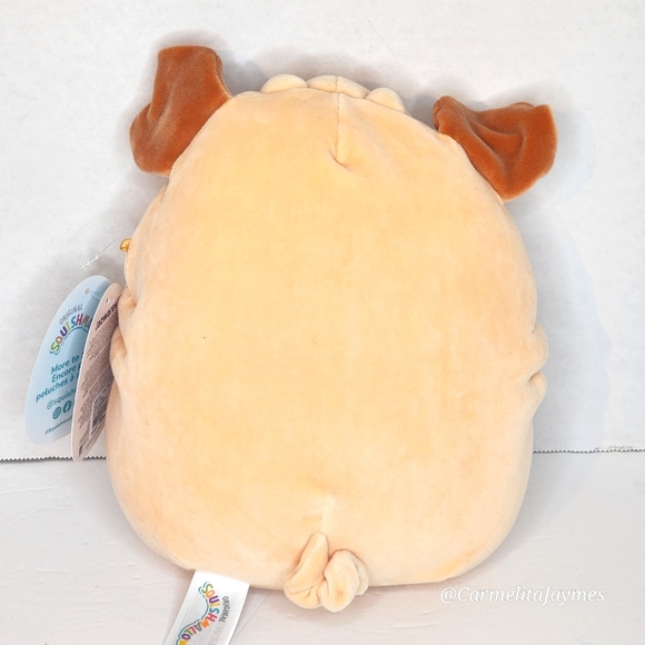 MORTON 🐶 FTM Tan Shar-pei Dog Original Squishmallow ☆》NWT《☆ - Picture 5 of 8